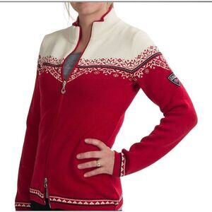 Dale of Norway Nordlys Cardigan Jacket - Merino Wool sz Large